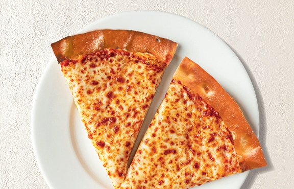 Cheese Pizza, Double Slice