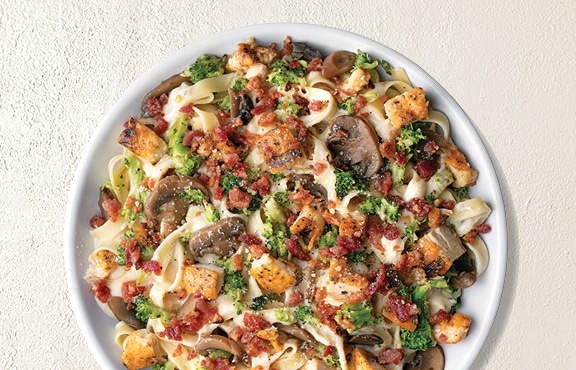 Loaded Fettuccine Alfredo