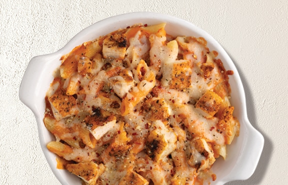 Spicy Baked Ziti with Chicken